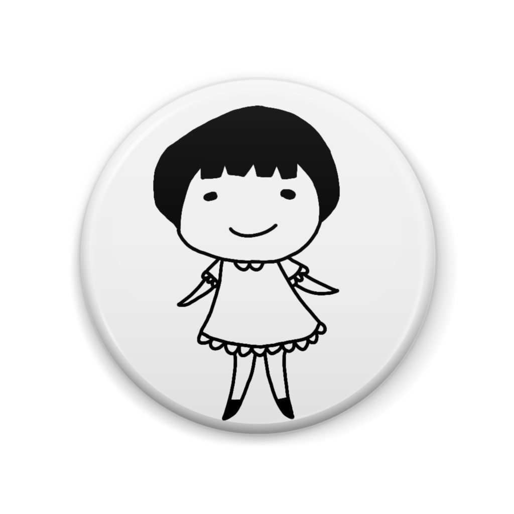 ゆうちゃん。缶バッジ