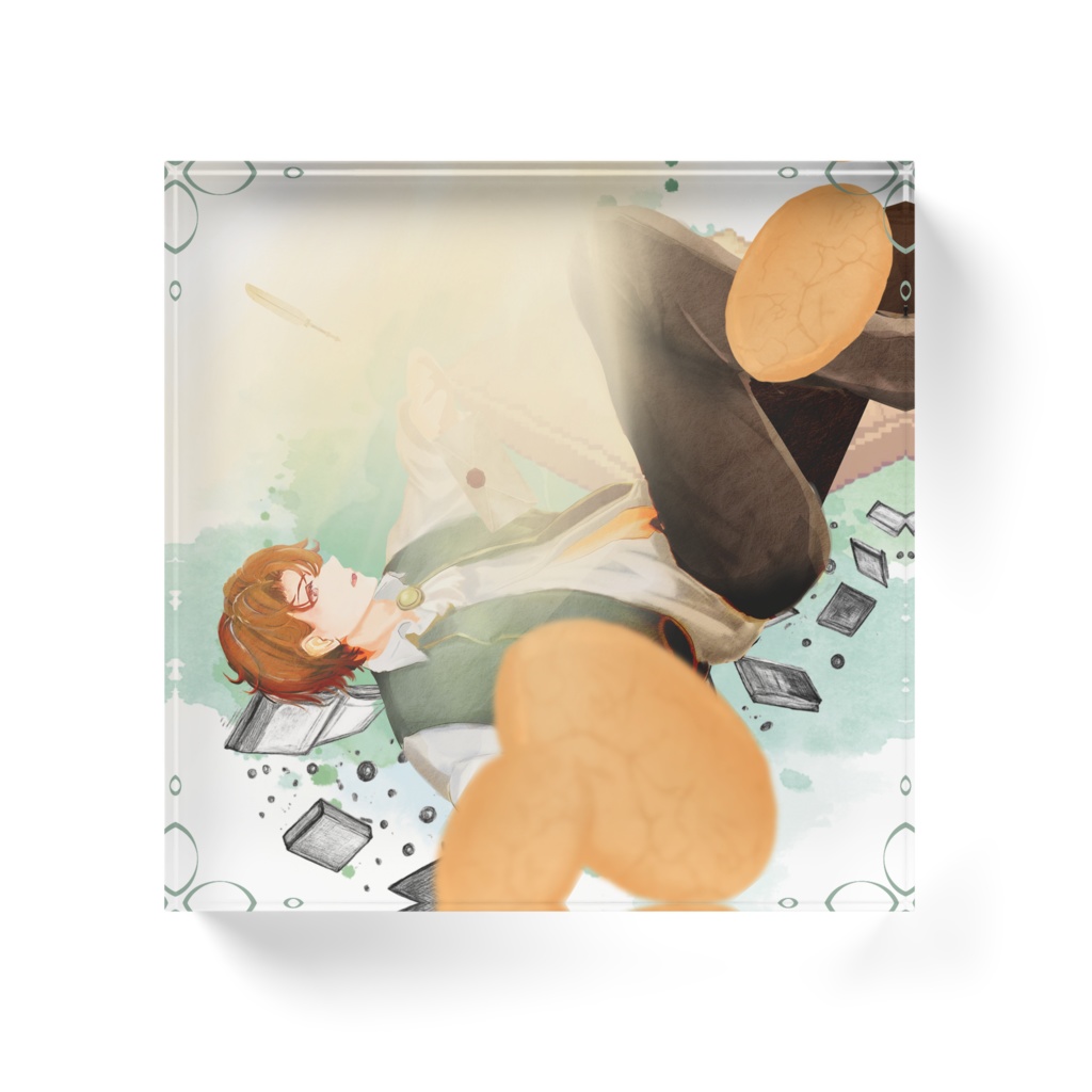 ルシアのアクリルブロック