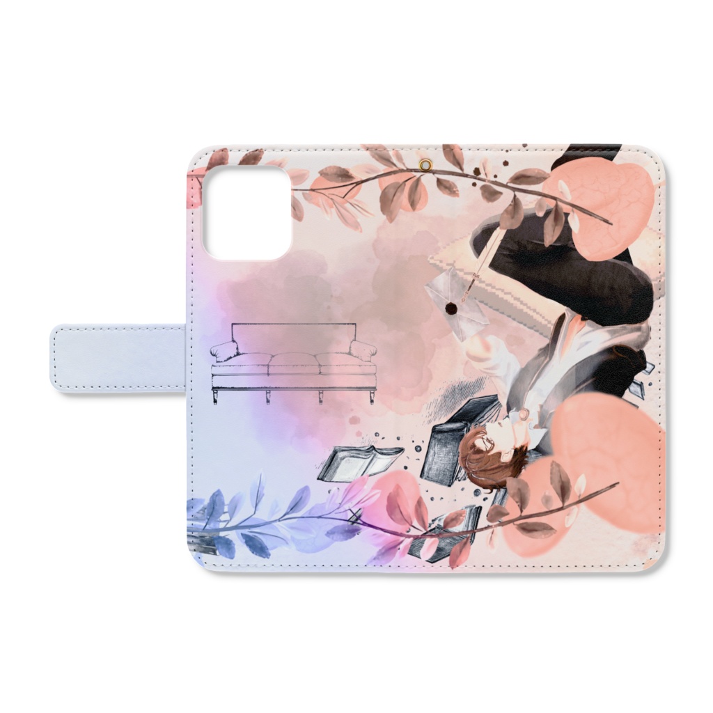 ルシアの手帳型iPhoneケース