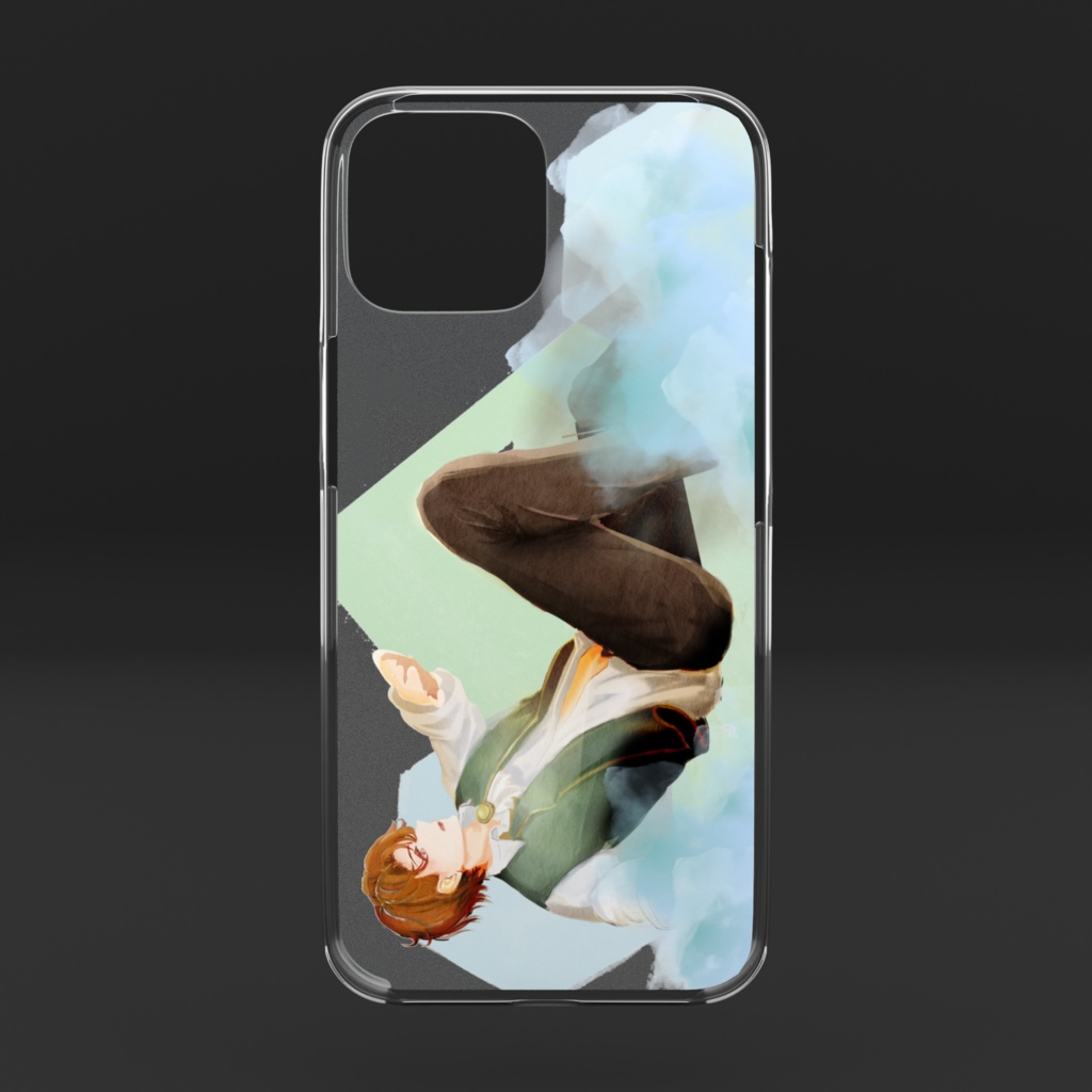 ルシアのクリアiPhoneケース