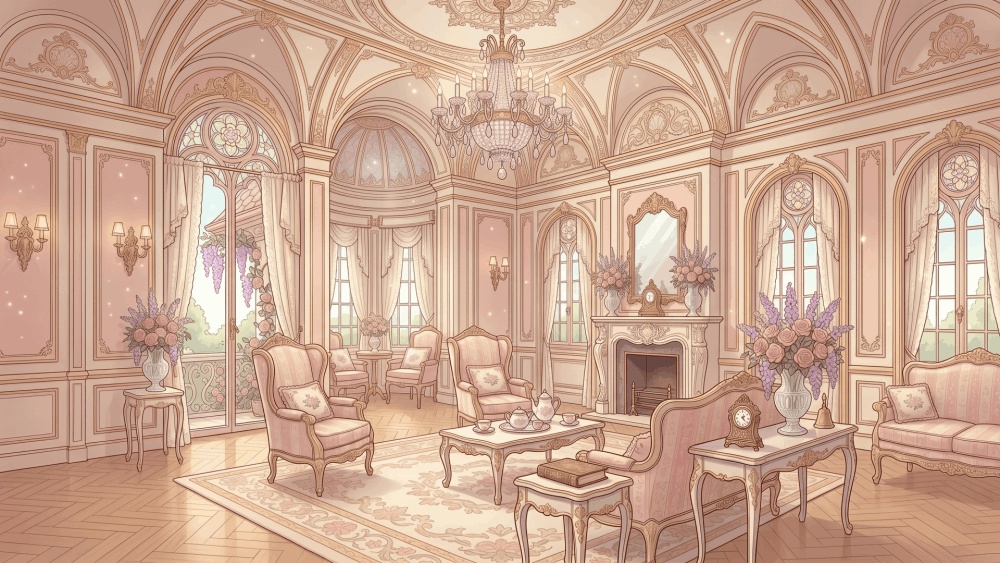 【素材集】沈丁花 -三大香木イラストセット-(立ち絵/SD/アイコン/背景)