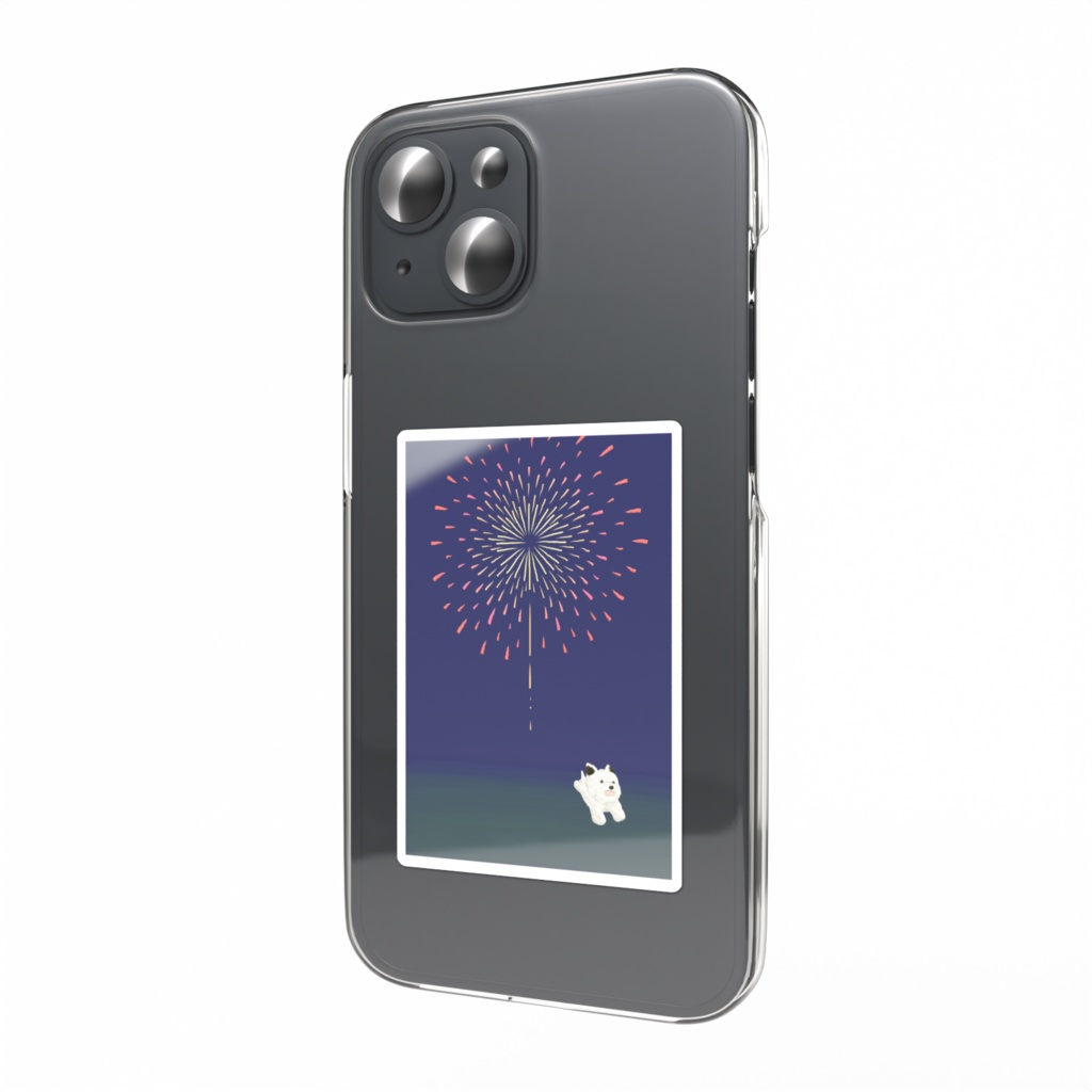 けあん スマホステッカー 8月