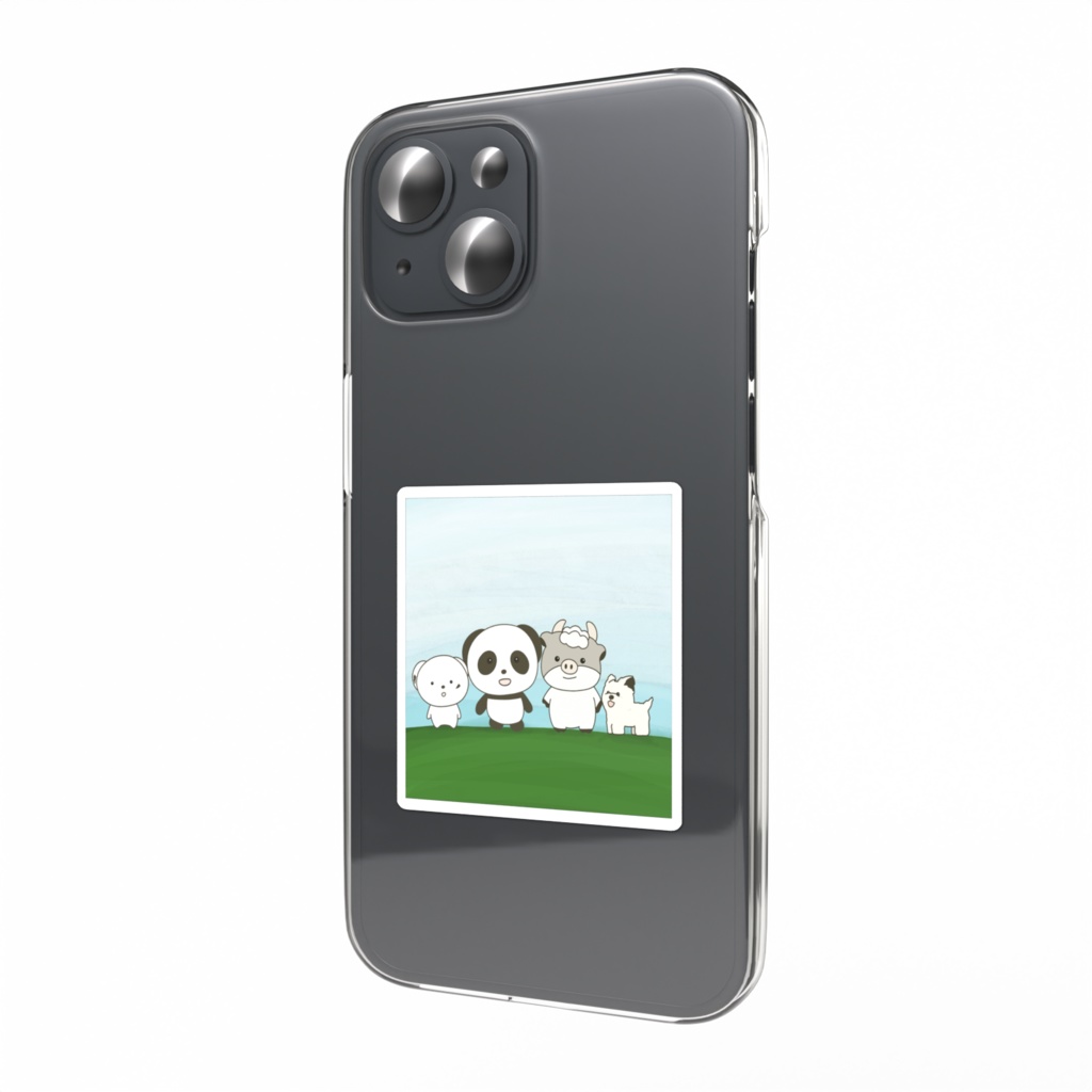 Home 4n スマホステッカー（背景有）