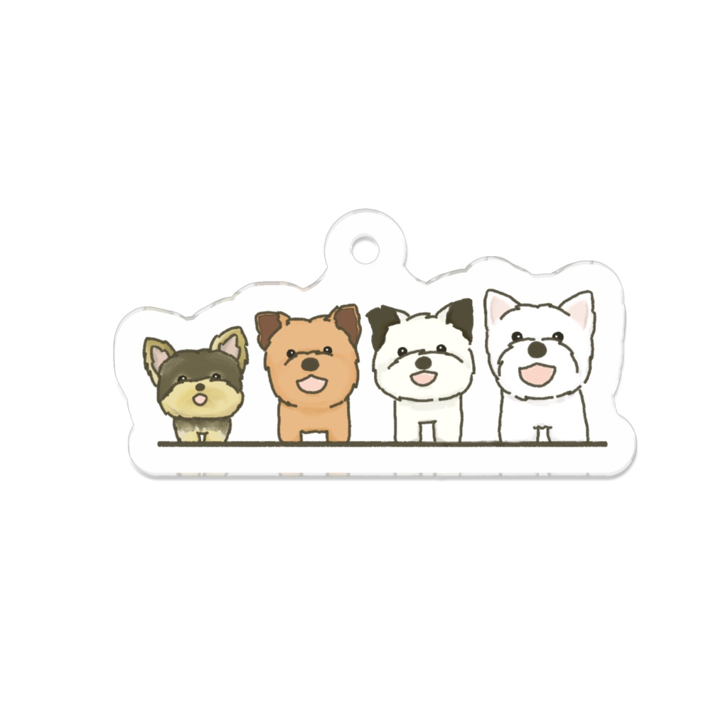けあん キーホルダー ～おともだち～