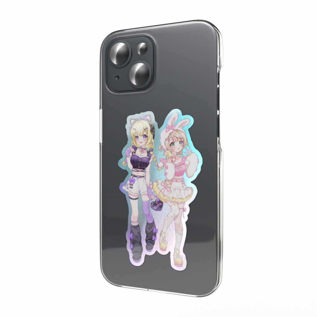 ういわた オーロラスマホステッカー