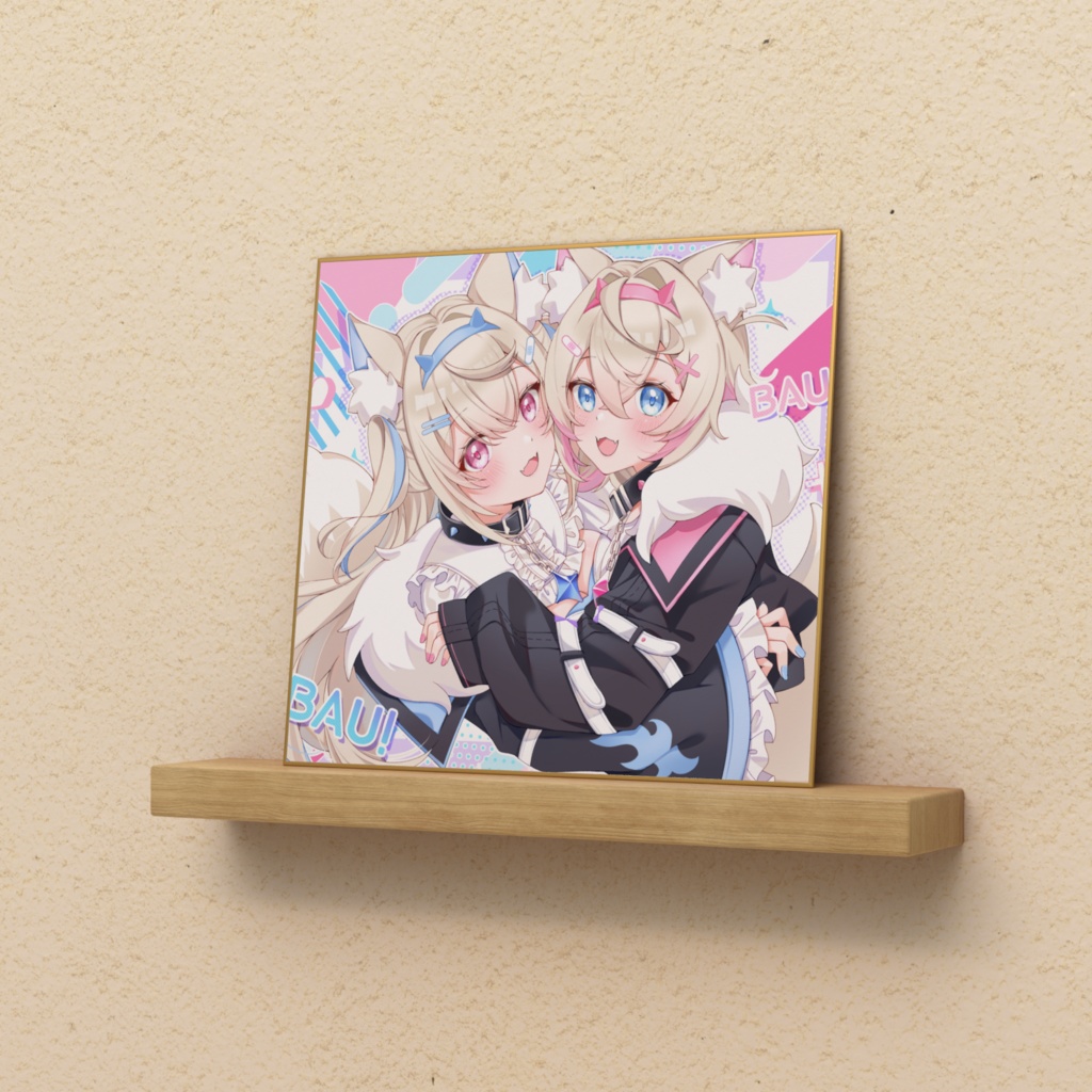 色紙 FUWAMOCO フワモコ【非公式】