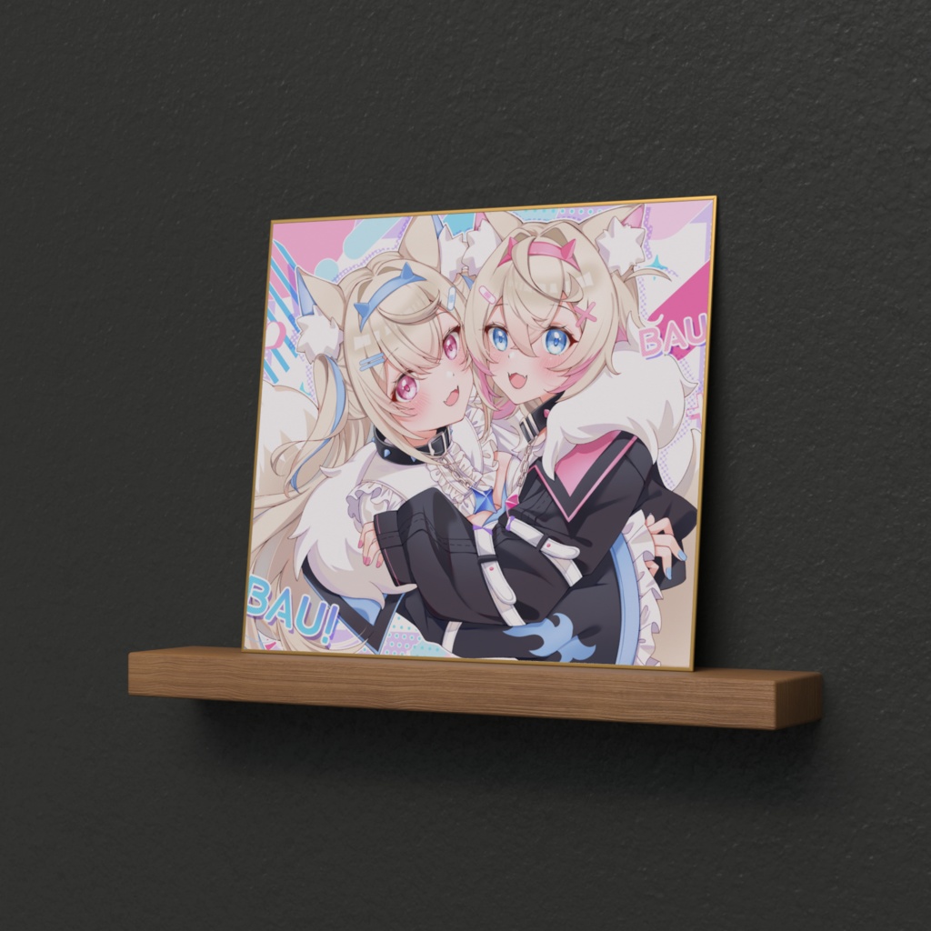 色紙 FUWAMOCO フワモコ【非公式】