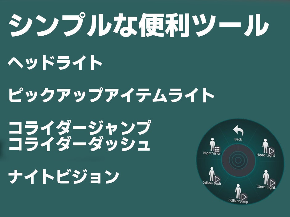 【VRChat向け】シンプルな便利ツール【MA対応】【無料】
