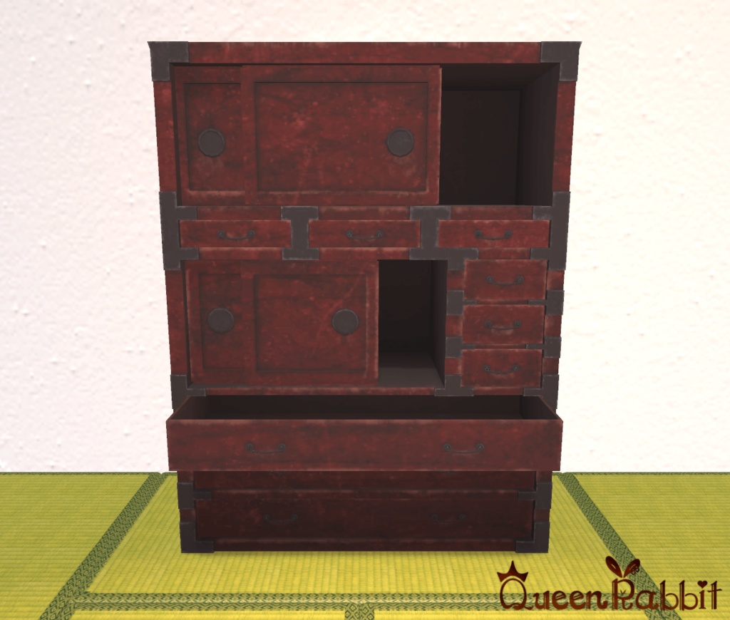 C005_日本風の箪笥