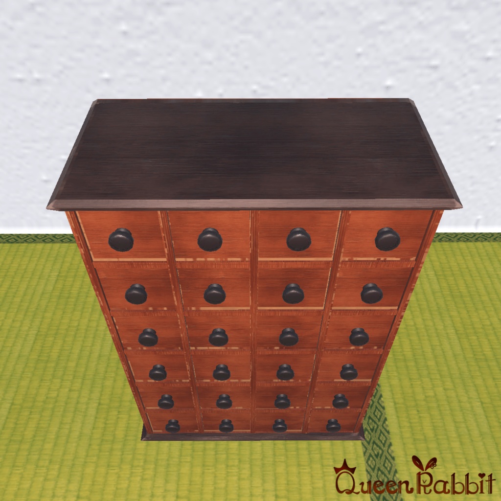 C010_日本風の薬棚