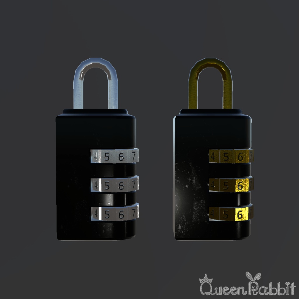 D003_ダイヤル式南京錠