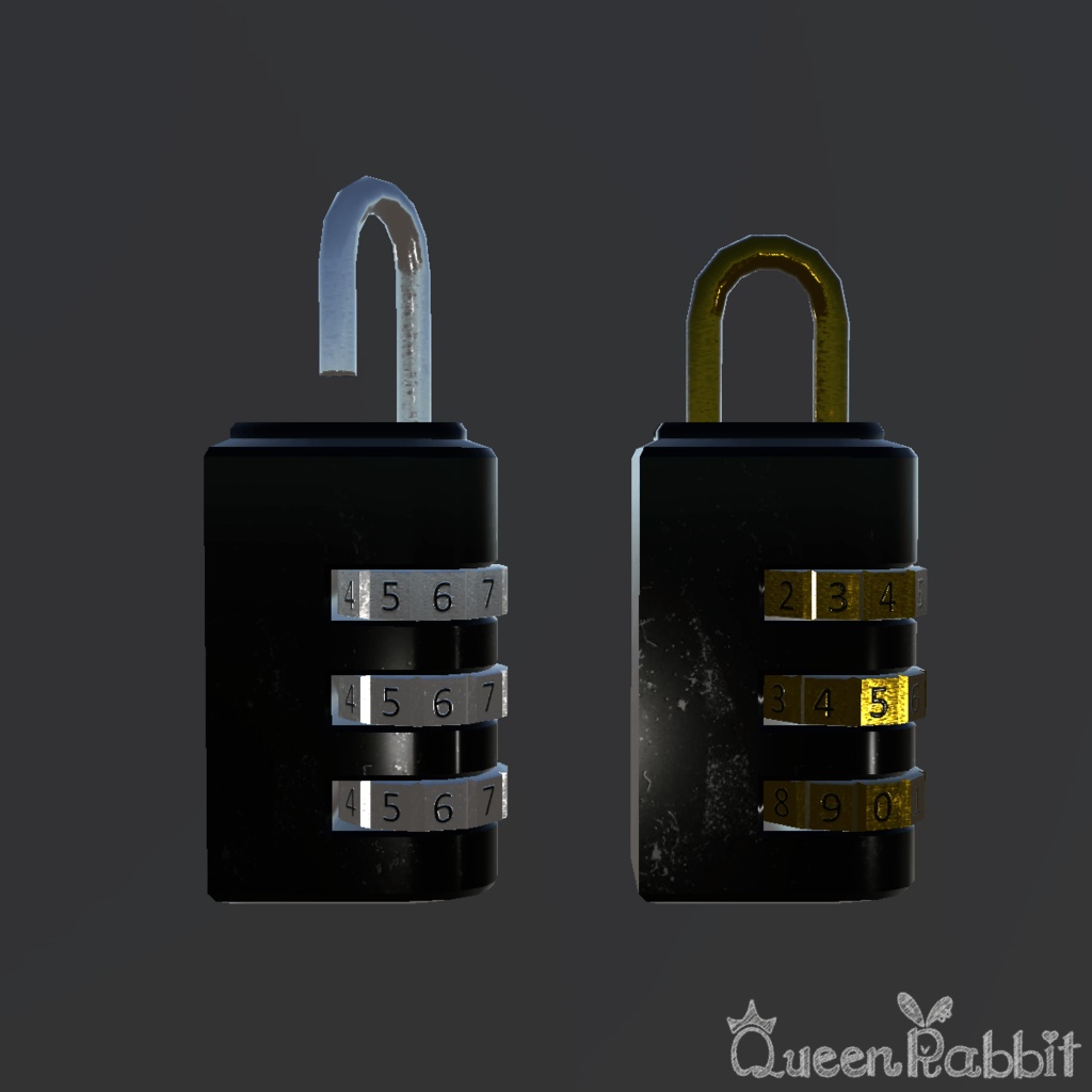 D003_ダイヤル式南京錠