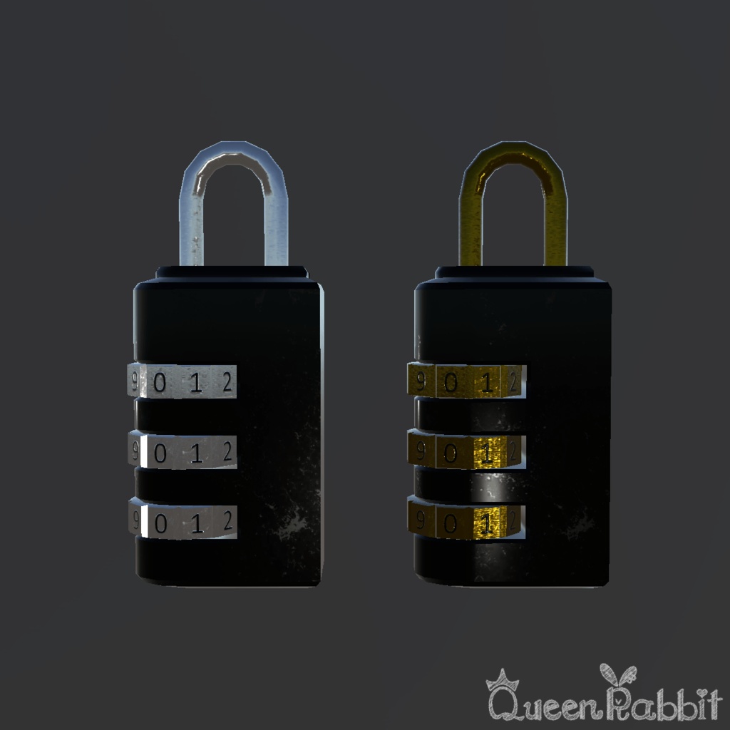 D003_ダイヤル式南京錠