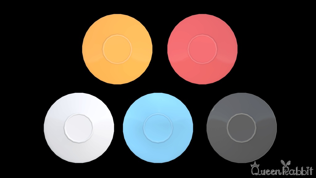 I022_目玉焼き柄の丸皿15cm