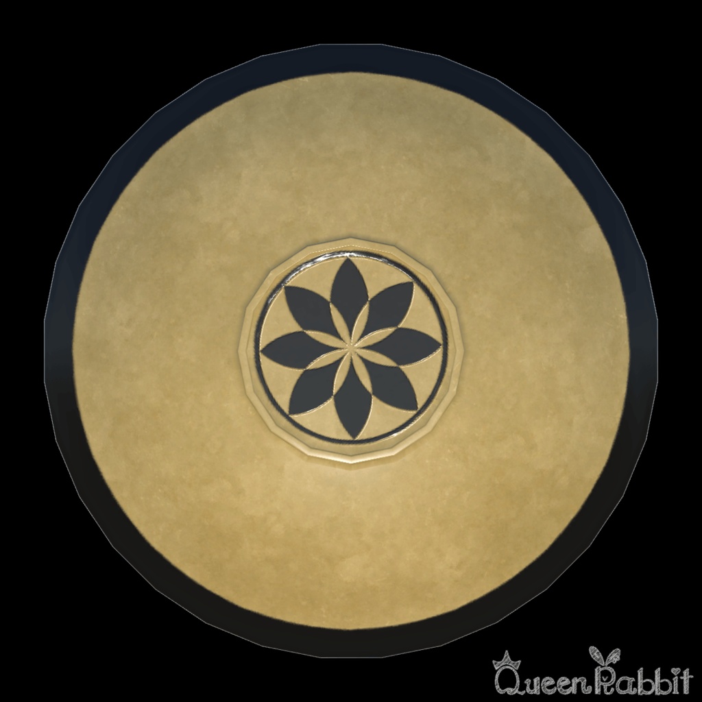 I023_陶器の丸皿20cm