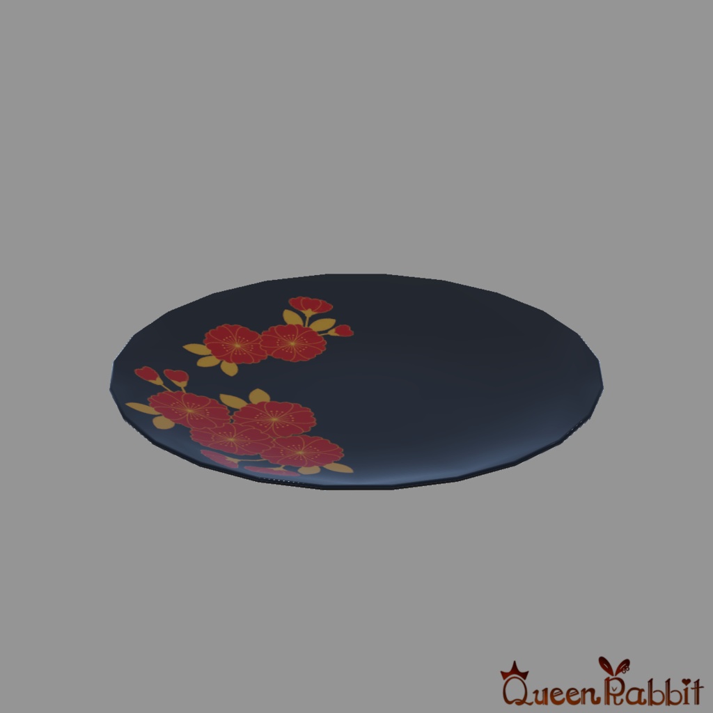 I028_桜柄の小皿6cm