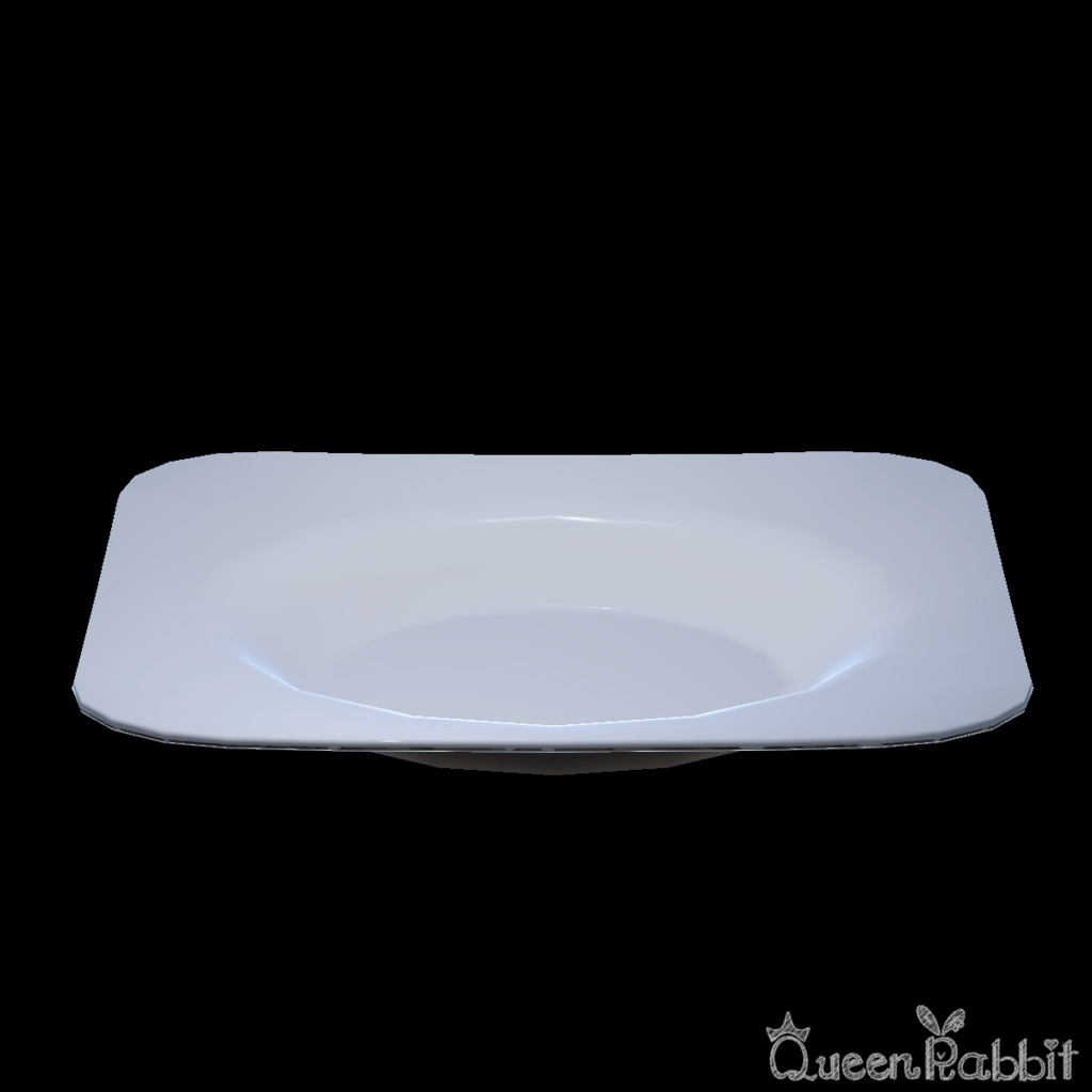 I030_モノクロ柄のディナー皿26cm