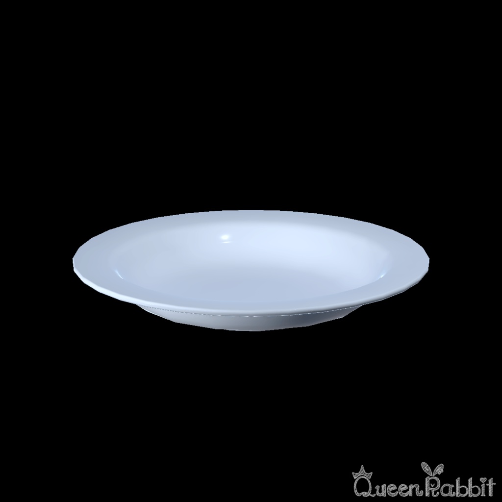 I035_白いスープ皿20cm