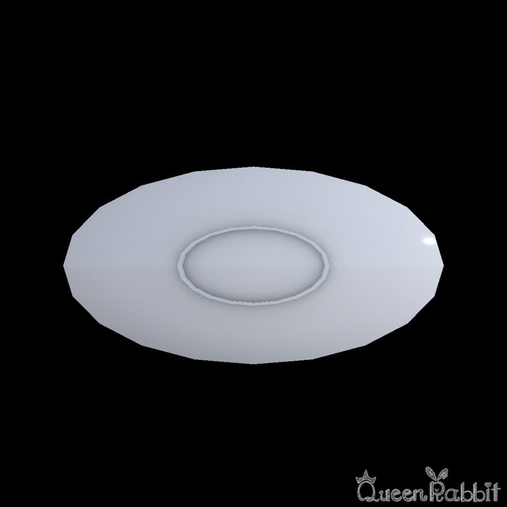 I041_白い楕円の皿34cm