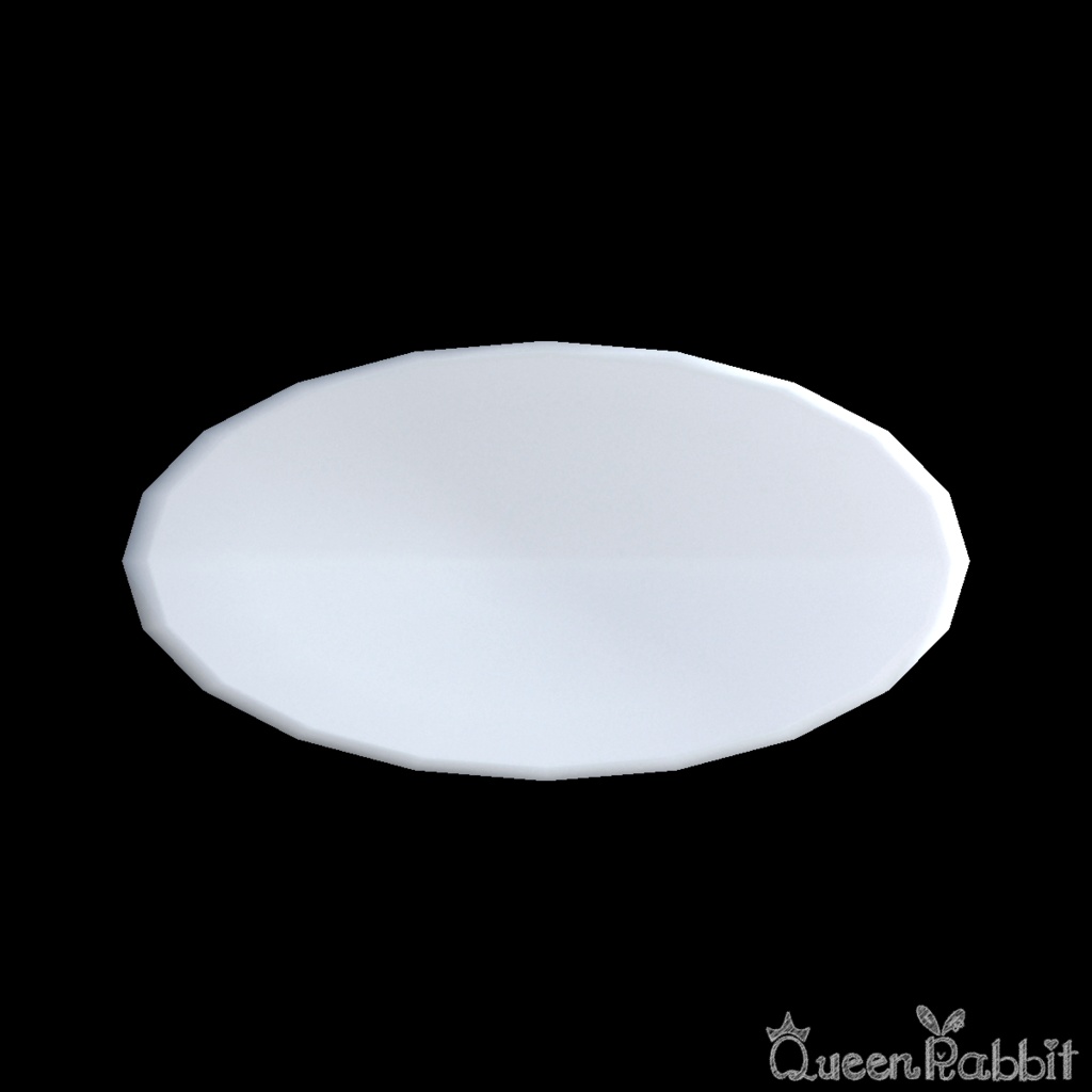 I041_白い楕円の皿34cm