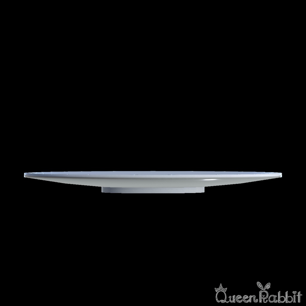 I041_白い楕円の皿34cm