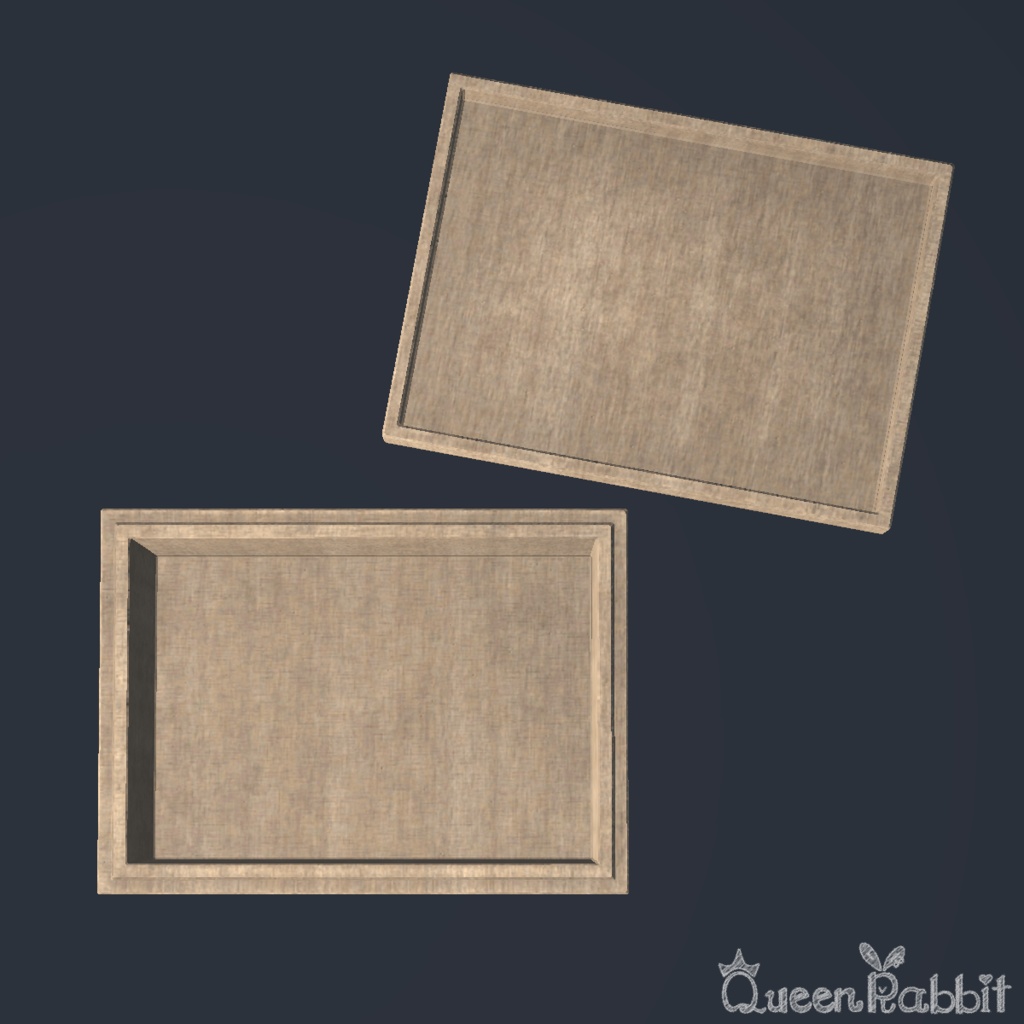 A010_蓋つき木箱