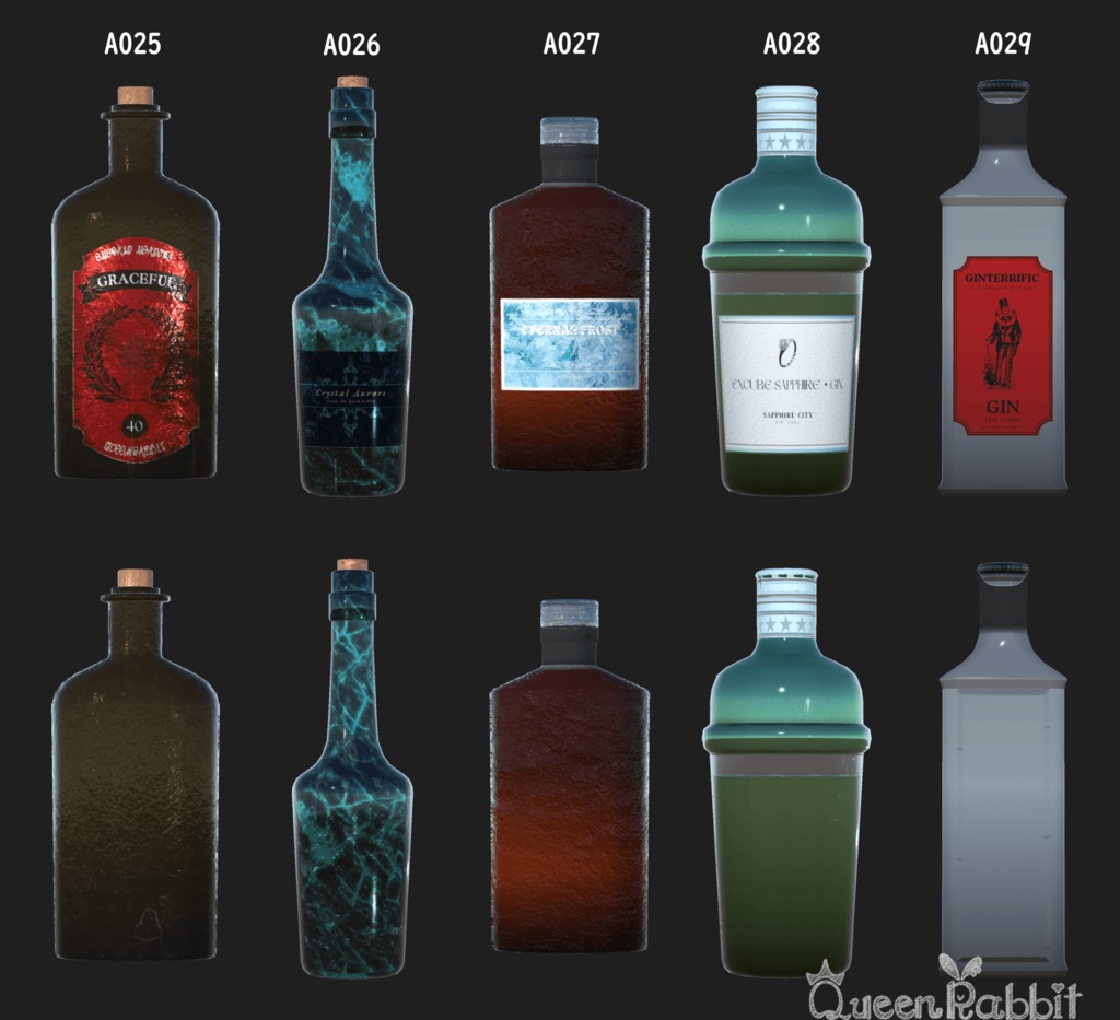 S001_瓶セットVol1(全49本収録・居酒屋/バーシーン向け)」