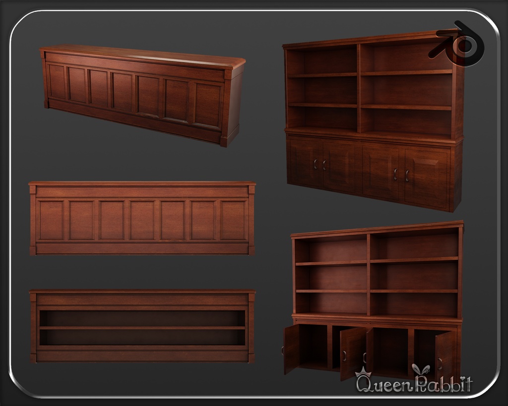 S004_バーカウンターセット