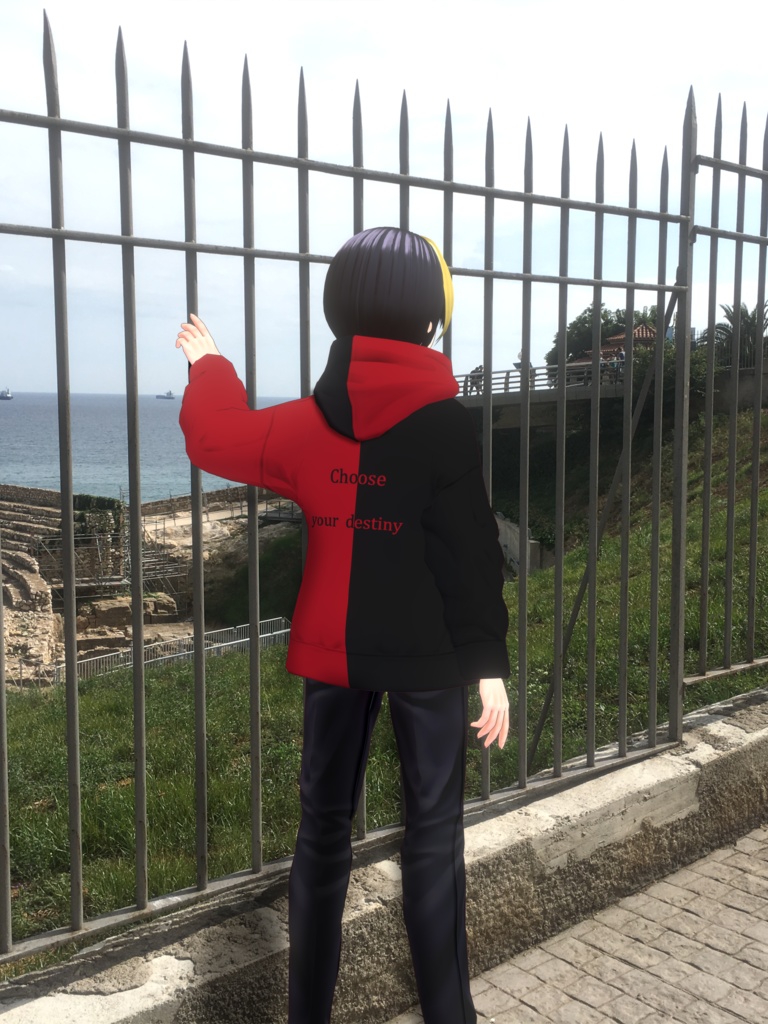 【VRoid】ジャグラーパーカー