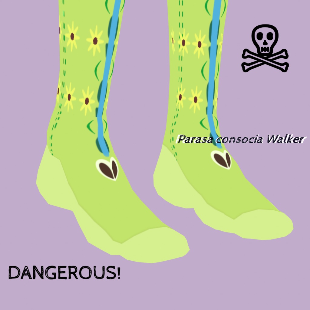 【VRoid】芋虫ニーハイ