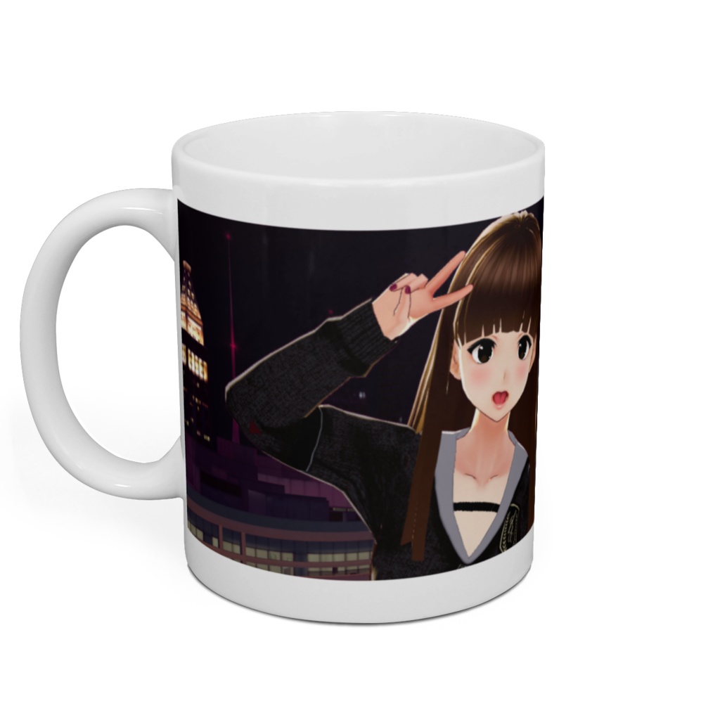 雹寿院姉妹千代、千華マグカップ。