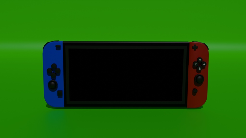 ３D モデル　switch