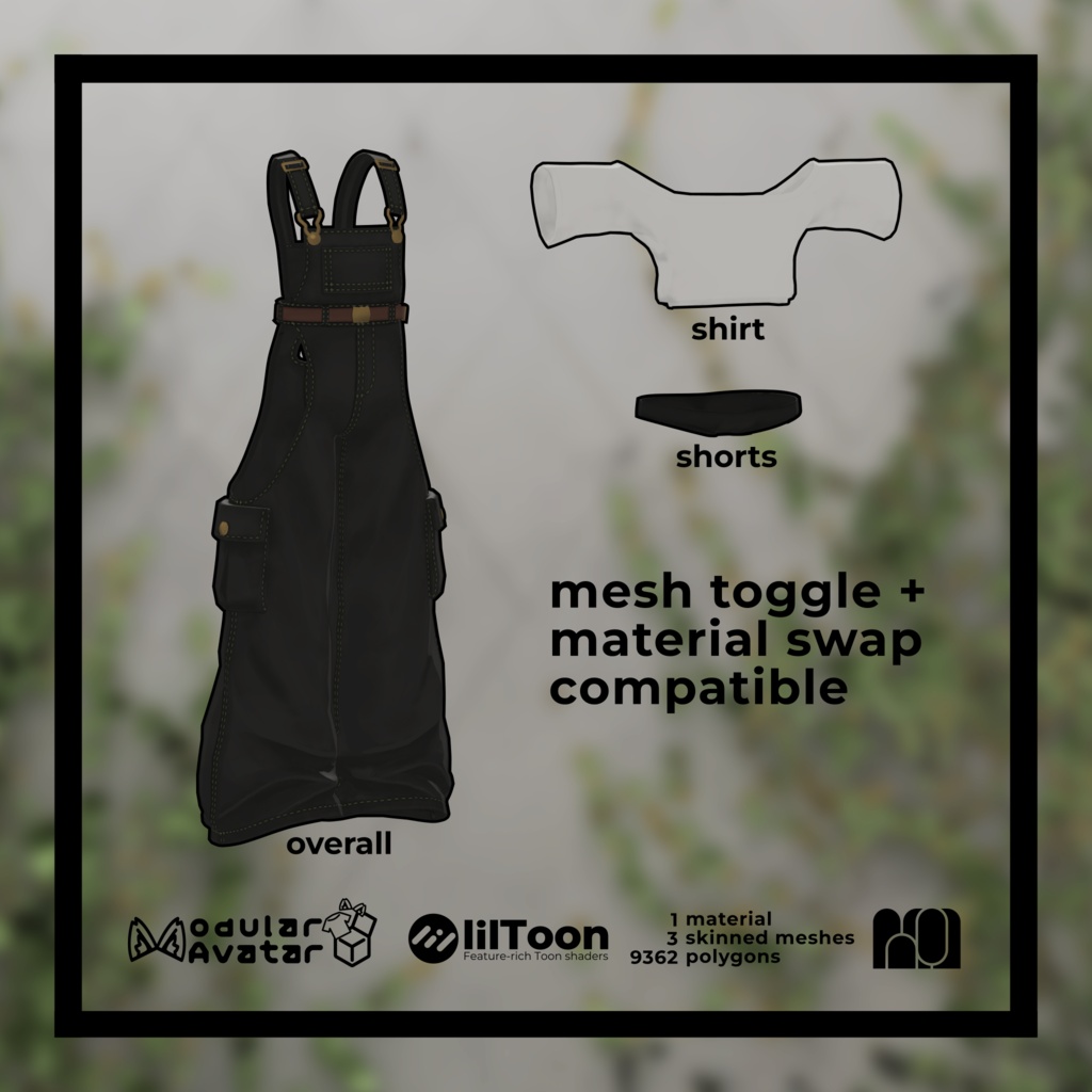 MatchaBun OVERALLS 9月11日23時59分まで1000円>500円
