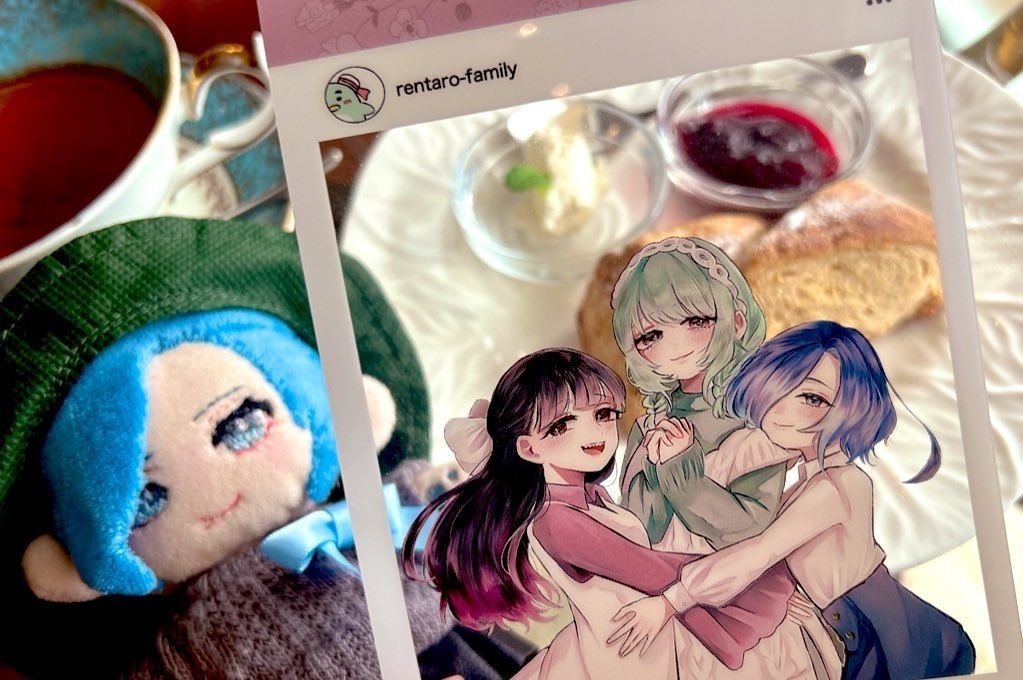 中2組透明ポストカード