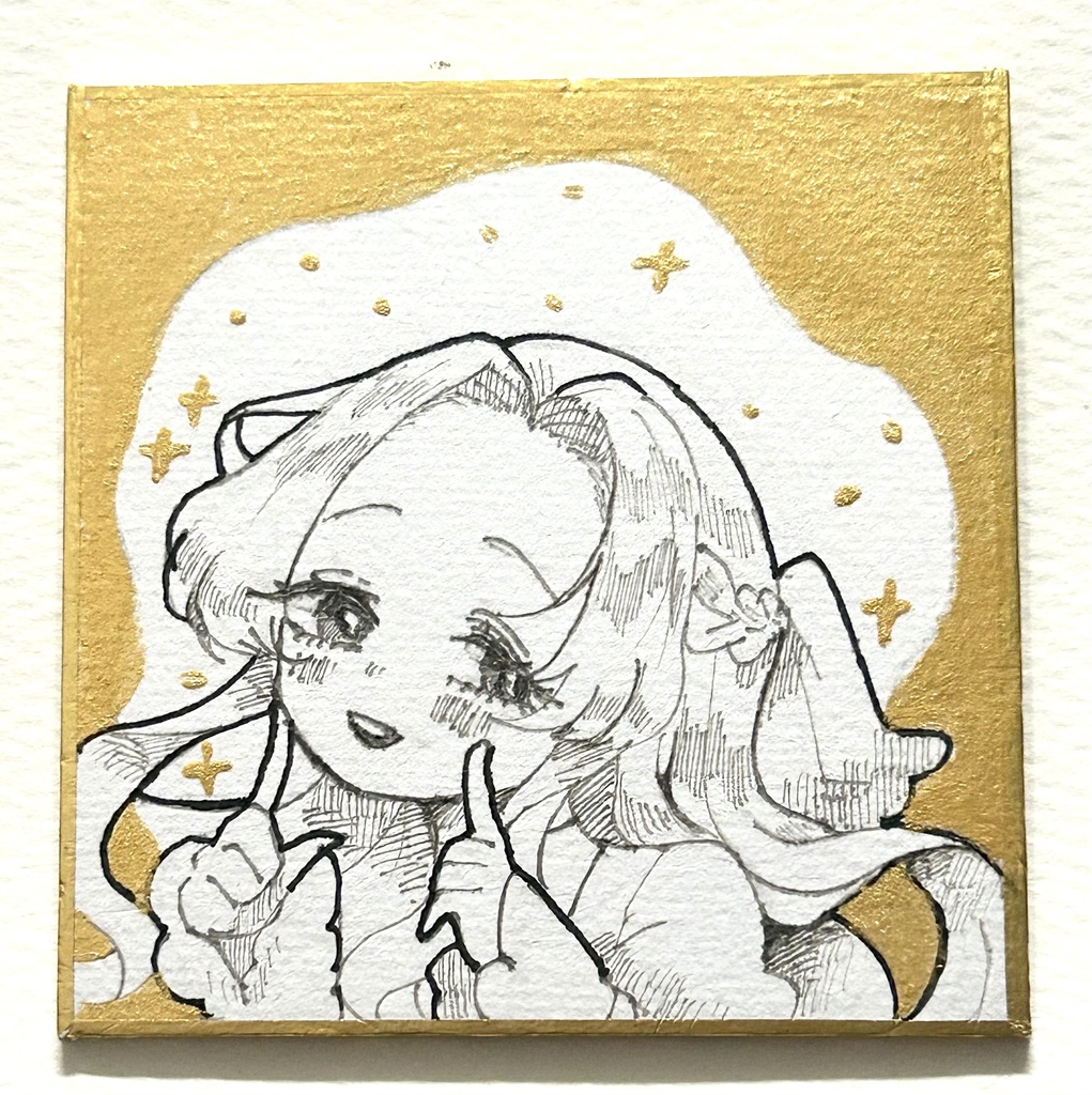 豆色紙　千優先生