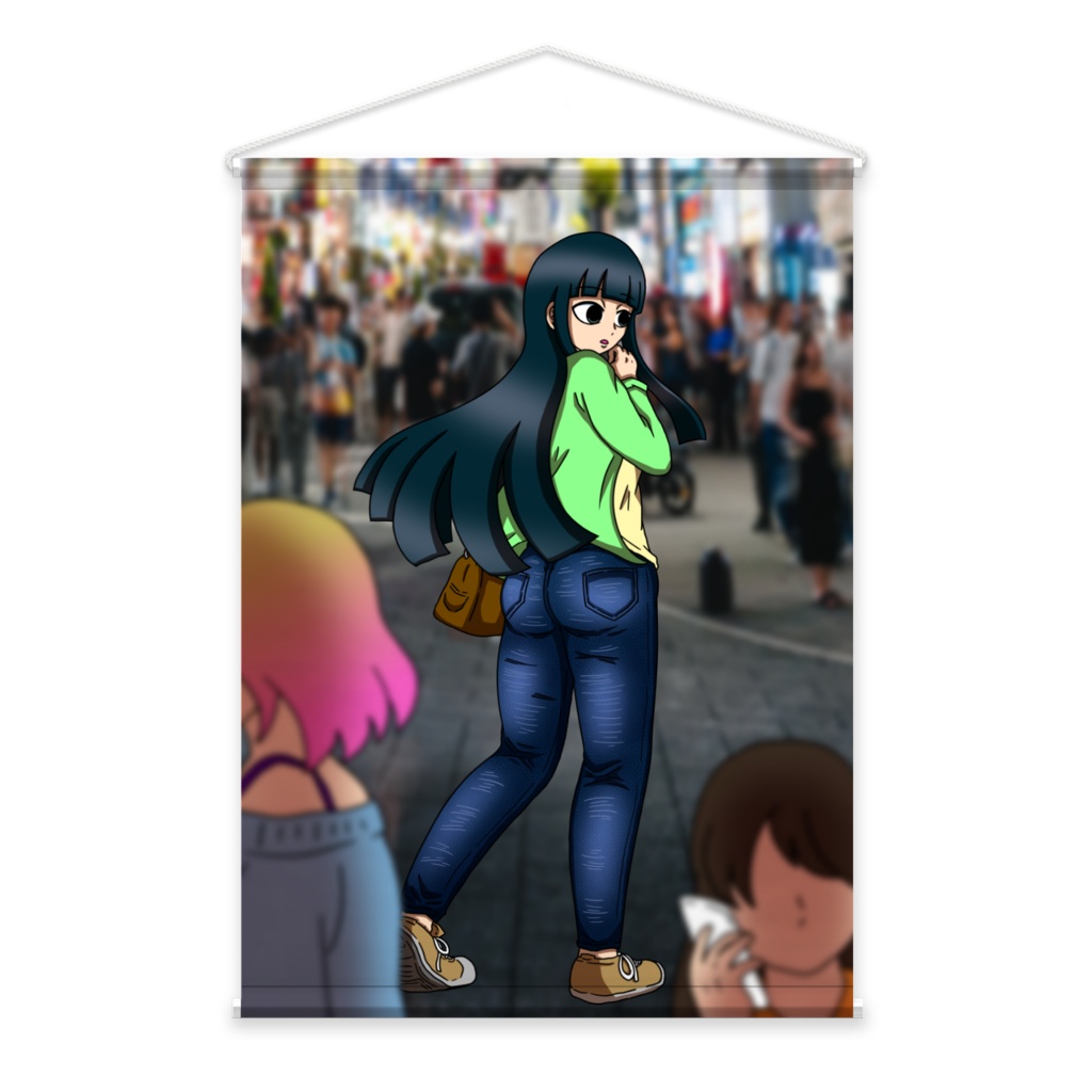 おひとりんちゃん２巻イラストタペストリー