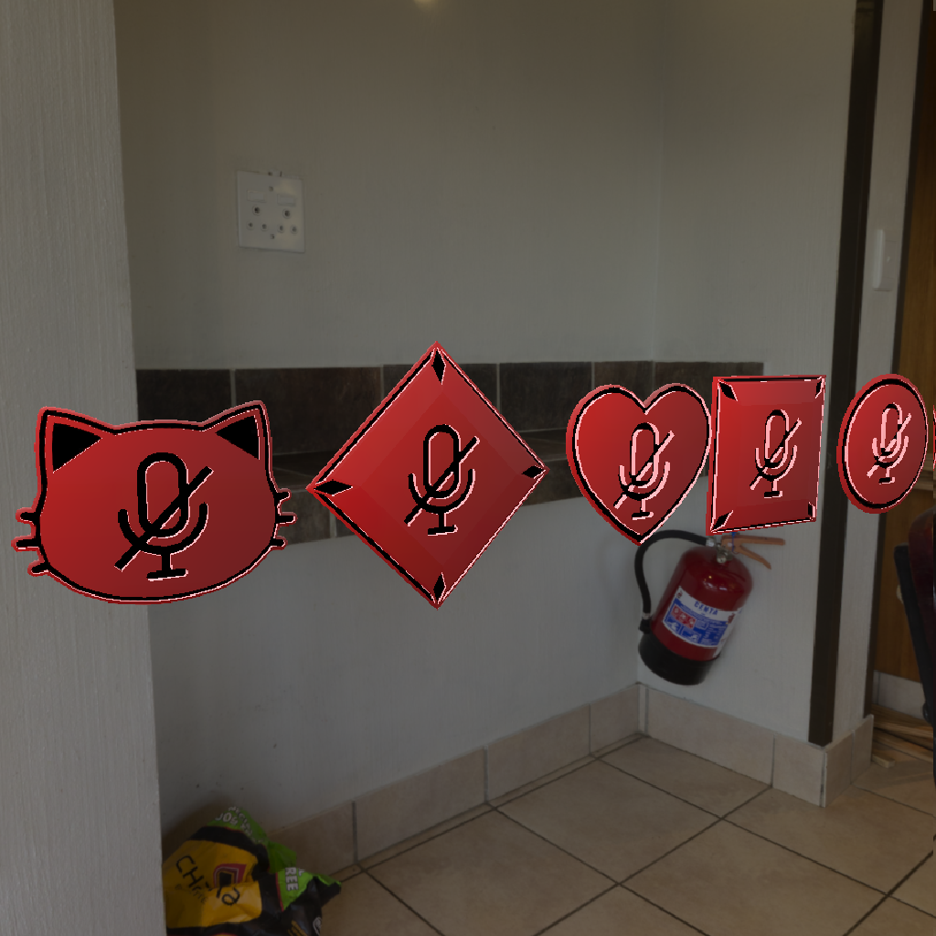 Touch-to-Mute Microphone Pins