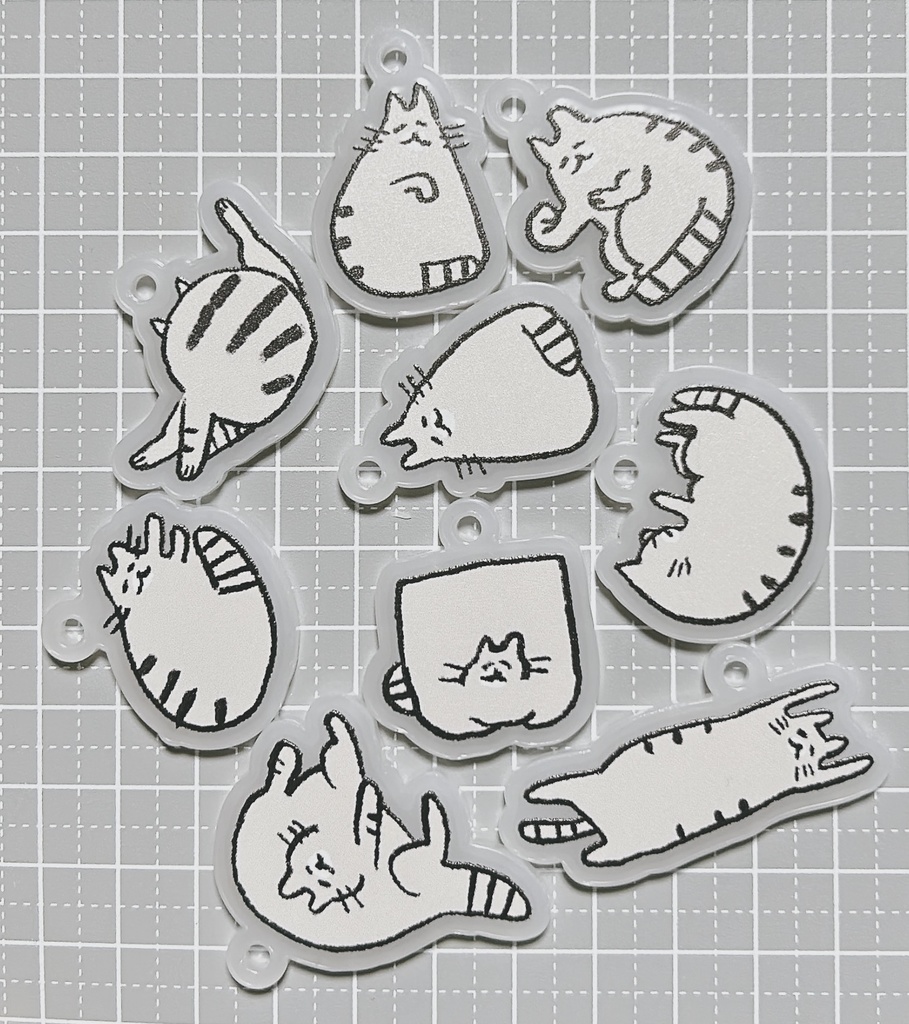 キジ猫ランダムアクキー