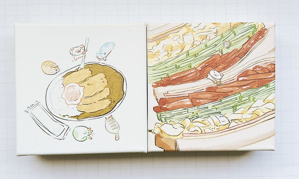 ミニキャンバスプリント