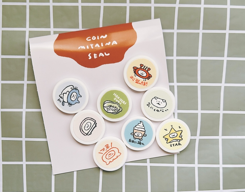 コインみたいなシール