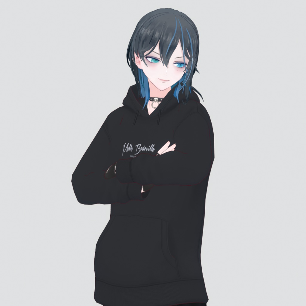 シンプル・イズ・ベストパーカー(Melk Brainville)