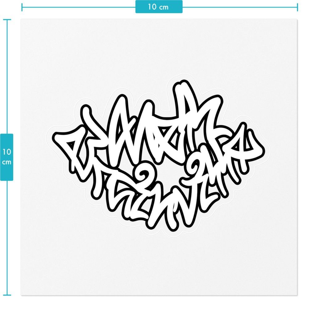 ステッカー(Melk Brainville) - clear