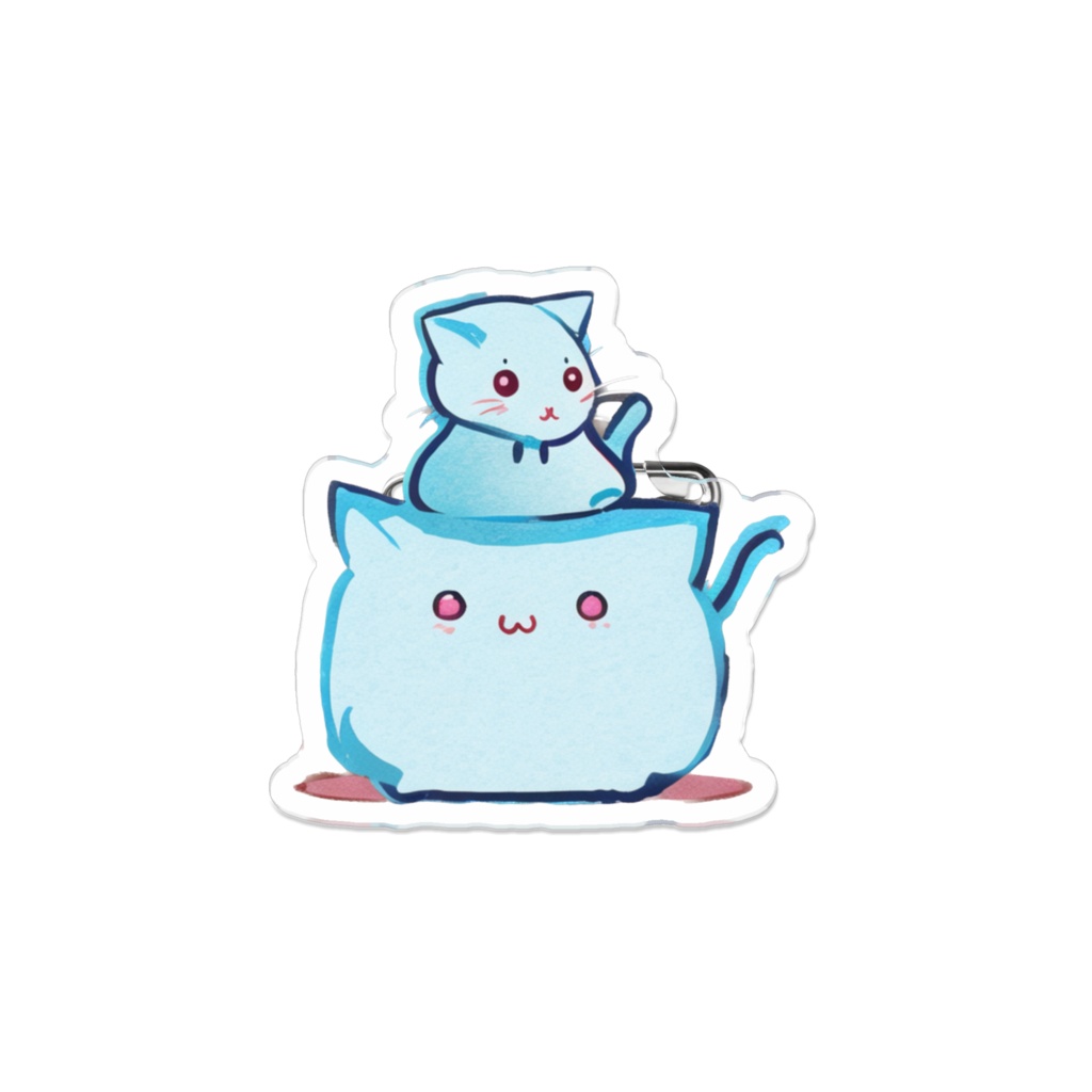 2段重ね猫