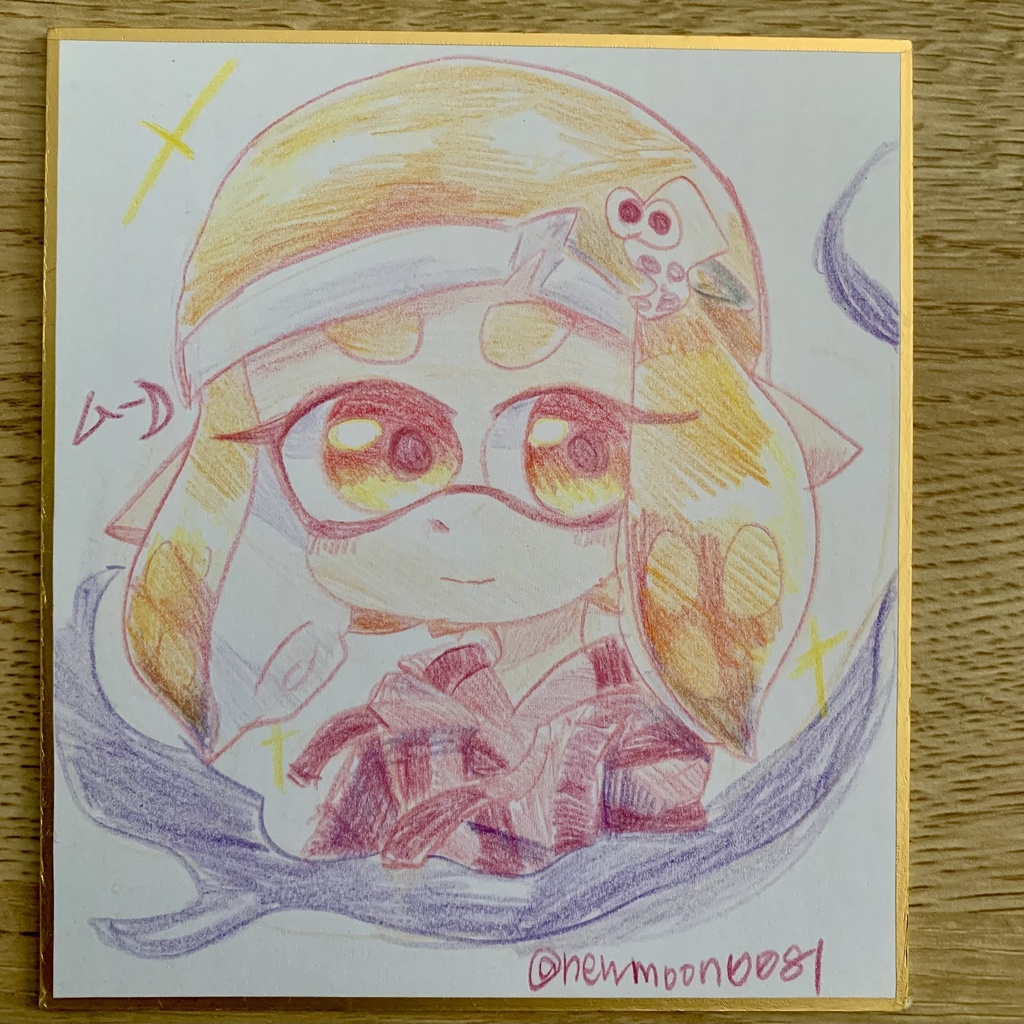 ミニ色紙 ララ 匂わせあり