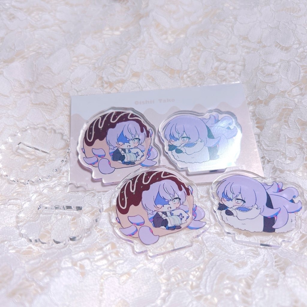 おいしい🐙アクスタセット