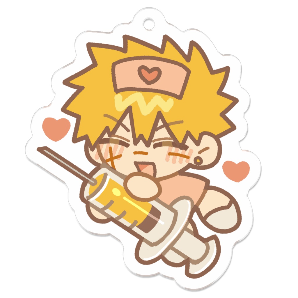 ナース祇音さんアクキー