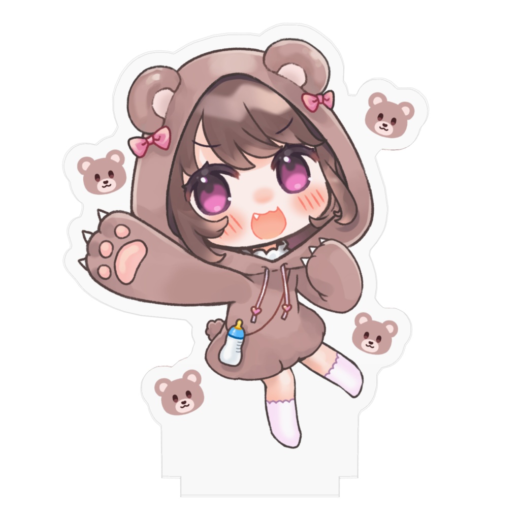 みきちくまアクリルスタンド