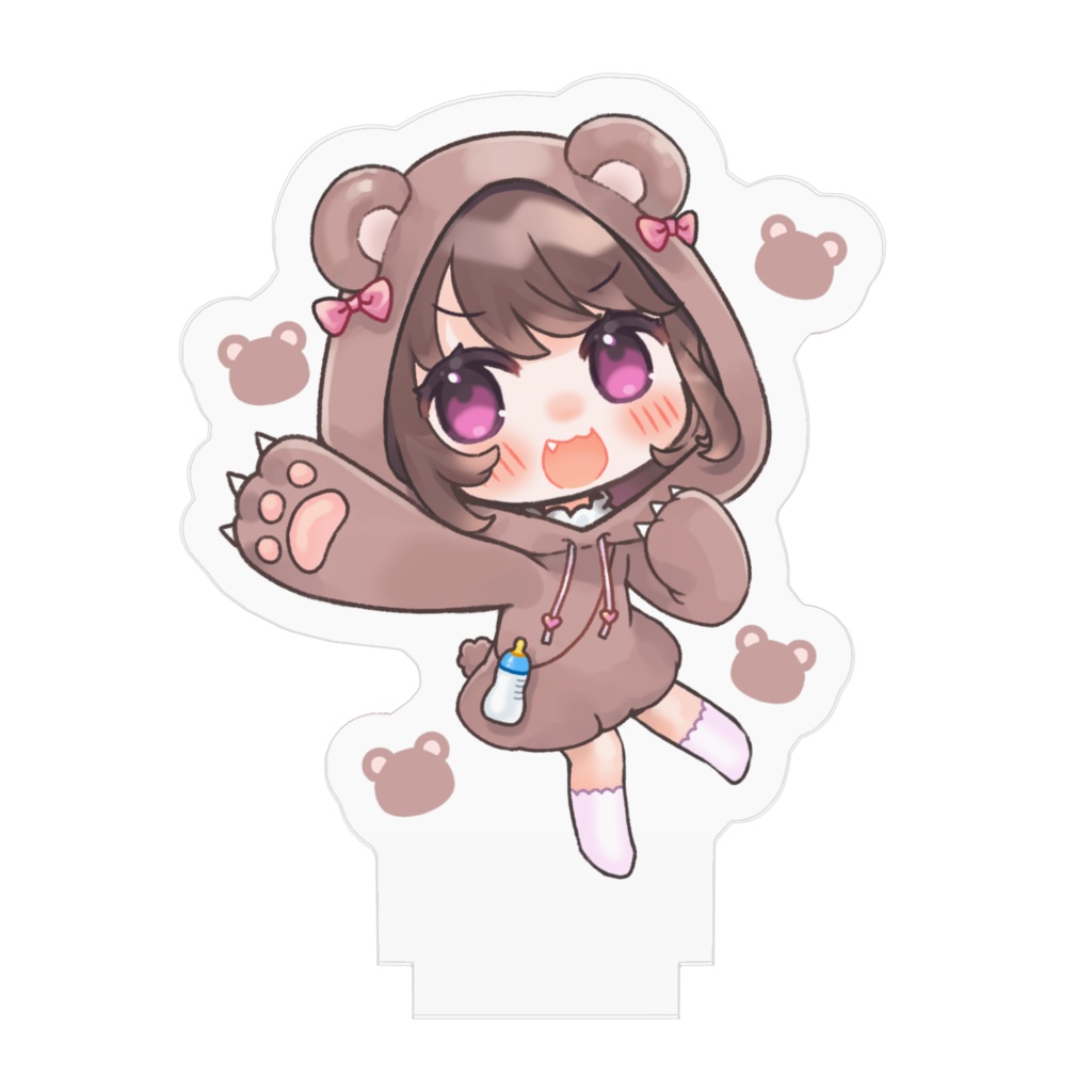 みきちくまアクリルスタンド( 小 )