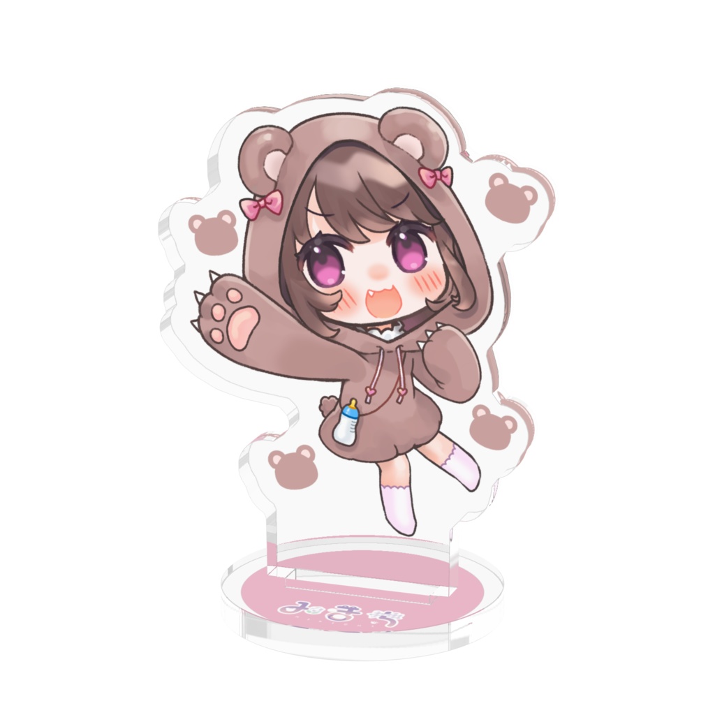 みきちくまアクリルスタンド( 小 )