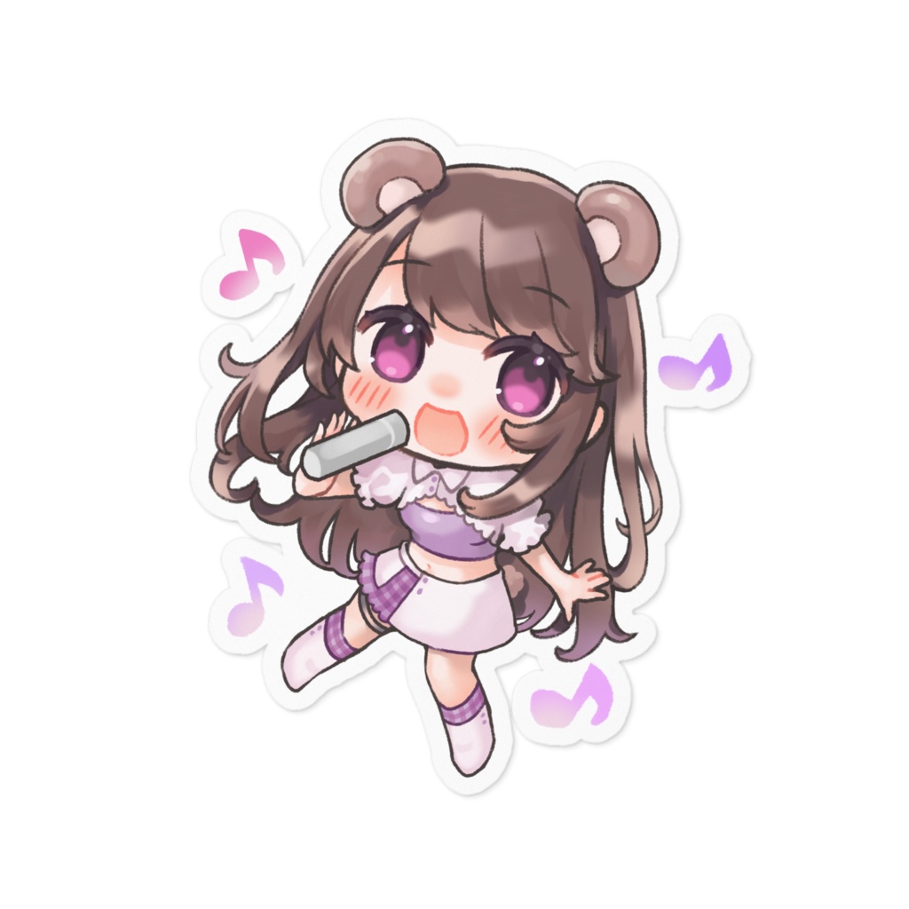 みきちうたステッカー